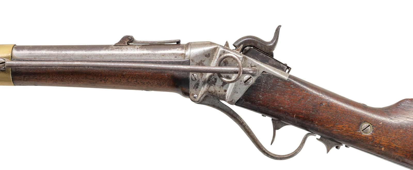 SHARPS MODEL 1853 SLANT BREECH SADDLE RING - 4