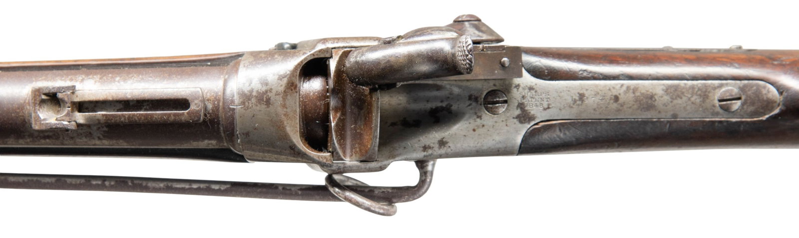 SHARPS MODEL 1853 SLANT BREECH SADDLE RING - 5