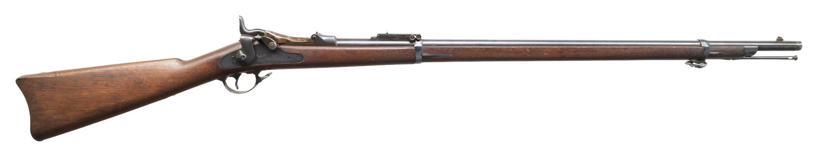 OUTSTANDING MODEL 1884 SPRINGFIELD RIFLE. (1 of 6)