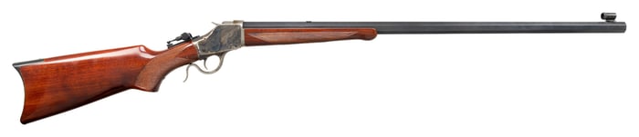 CIMARRON 1885 HI WALL SINGLE SHOT RIFLE.