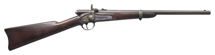 VERY FINE CIVIL WAR PALMER BOLT ACTION CARBINE.