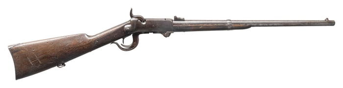CIVIL WAR MODEL 1864 BURNSIDE CARBINE ISSUED TO
