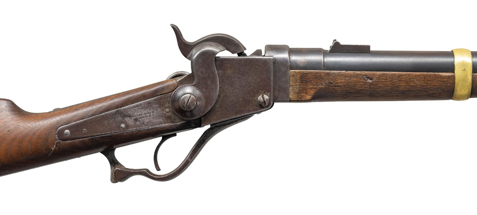 STARR MODEL 1863 BREECHLOADING PERCUSSION CARBINE. - 3