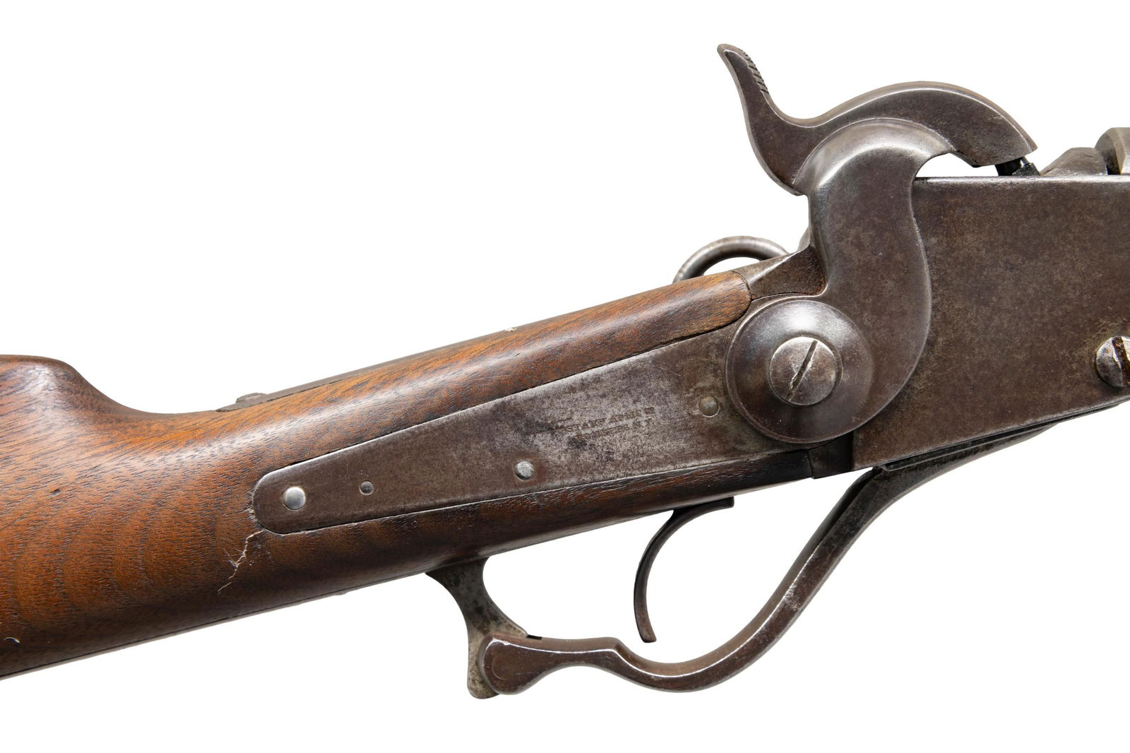 STARR MODEL 1863 BREECHLOADING PERCUSSION CARBINE. - 5