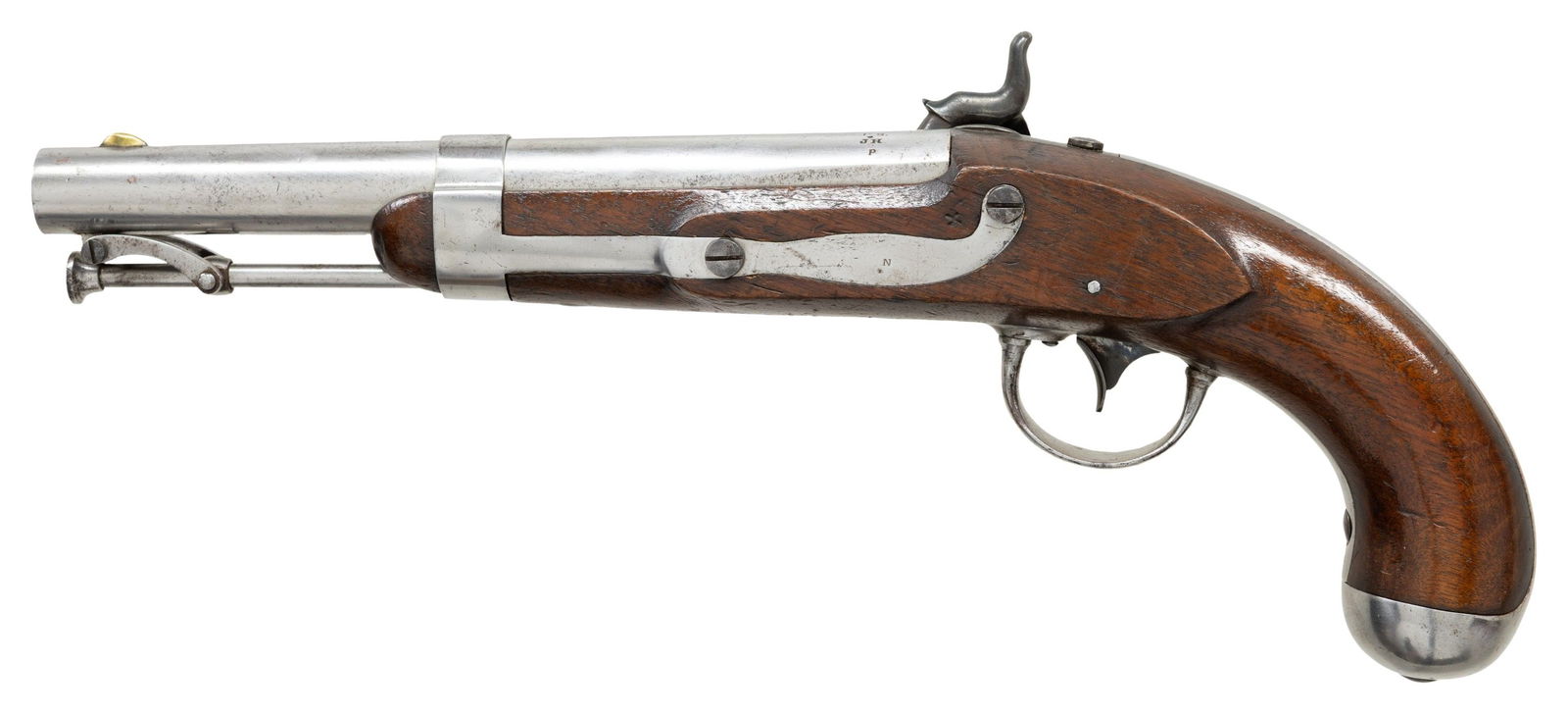 PERCUSION CONVERTED, 1842 DATED A. WATERS U.S. - 2