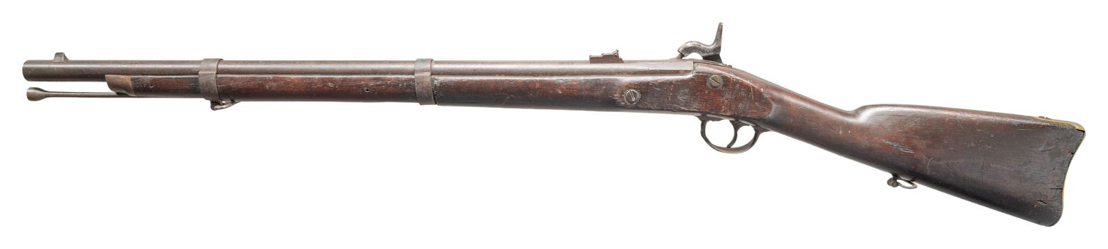 1864 DATED RICHMOND ARMORY MUZZLE LOADING CARBINE. - 2