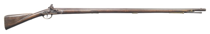 AMERICAN ASSEMBLED FLINTLOCK MUSKET PICTURED ON