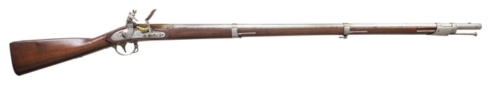 1827 DATED WATERS MODEL 1816 RECONVERTED FLINTLOCK