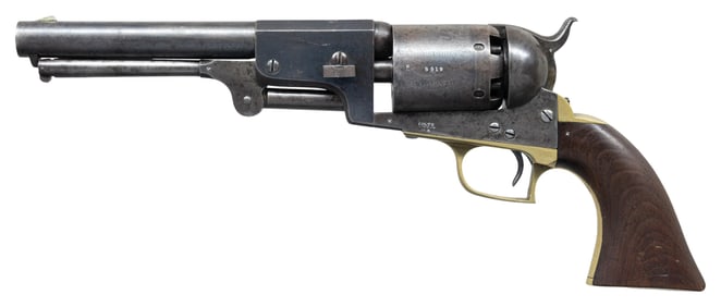 VERY FINE MARTIAL 1st MODEL COLT DRAGOON REVOLVER.