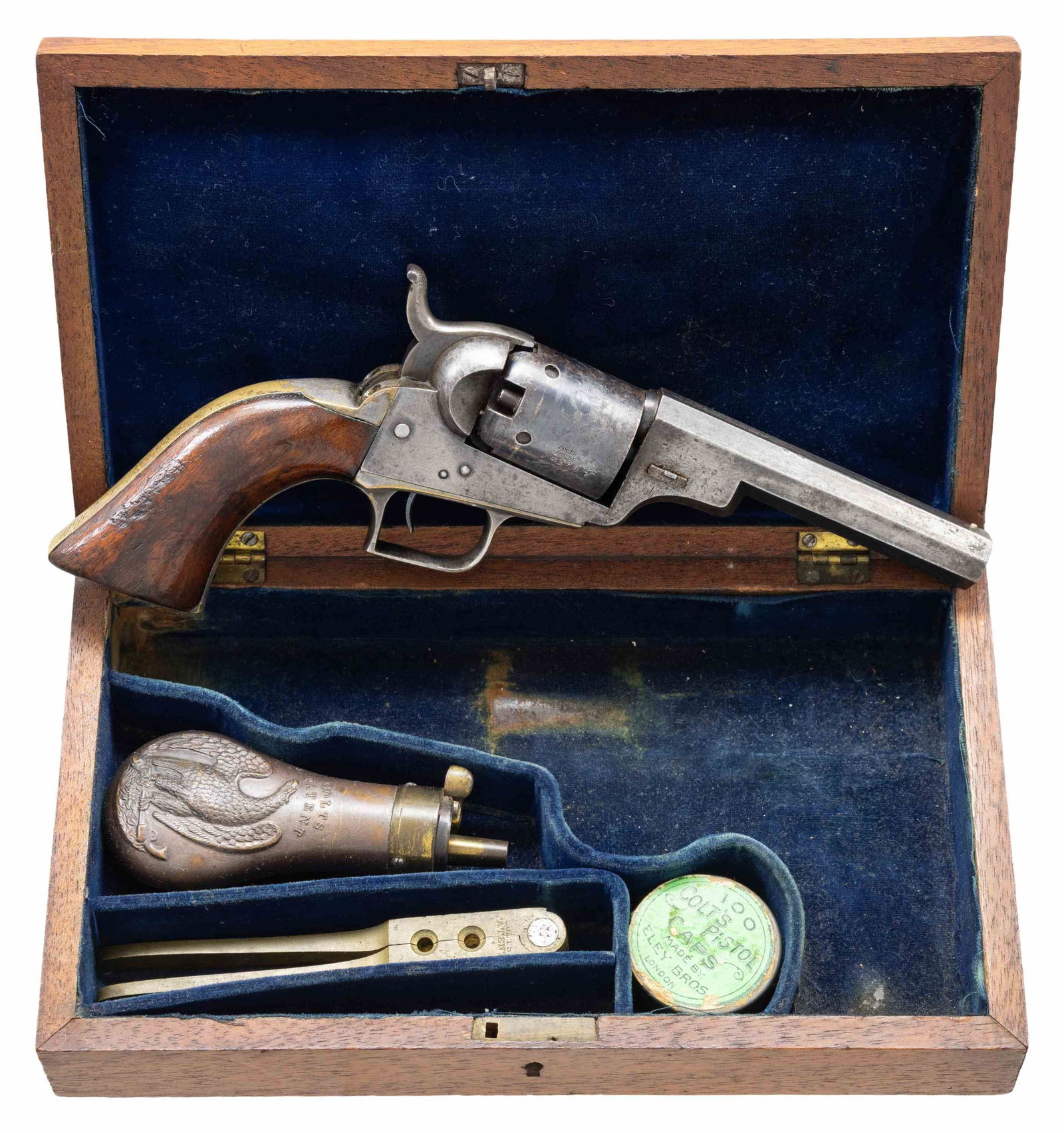 RARE CASED PRESENTATION COLT MODEL 1848 BABY (1 of 7)