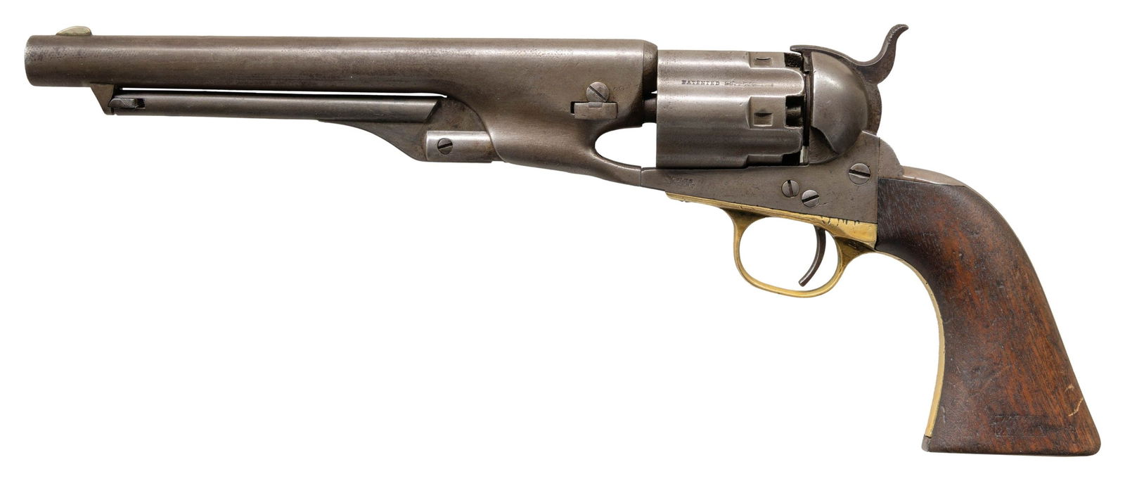 COMPOSITE MARTIAL COLT 1860 ARMY REVOLVER. (1 of 5)