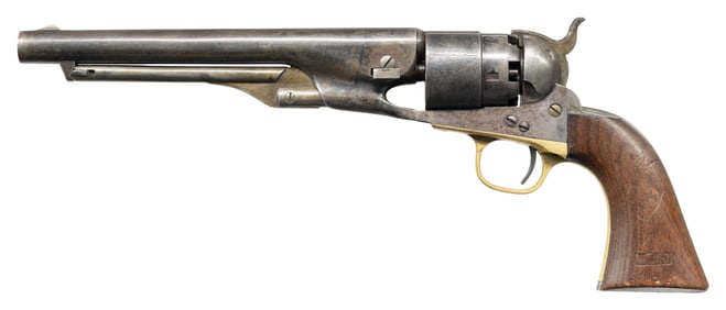 U.S. INSPECTED COLT MODEL 1860 ARMY REVOLVER.