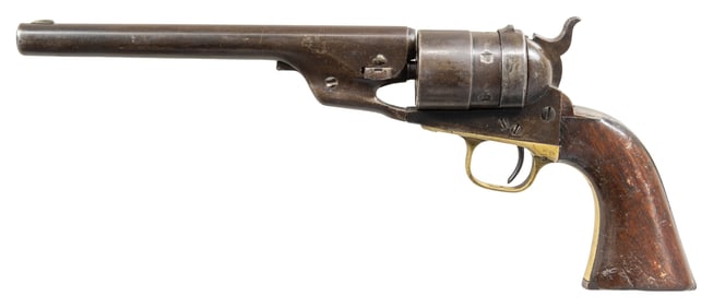 RICHARDS CARTRIDGE MODEL 1860 ARMY REVOLVER.