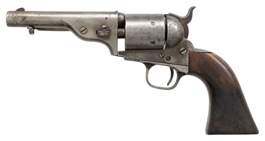 COLT MODEL 1871 OPEN TOP ARMY REVOLVER.
