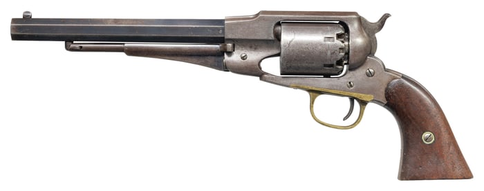 U.S. INSPECTED REMINGTON NEW MODEL ARMY REVOLVER.