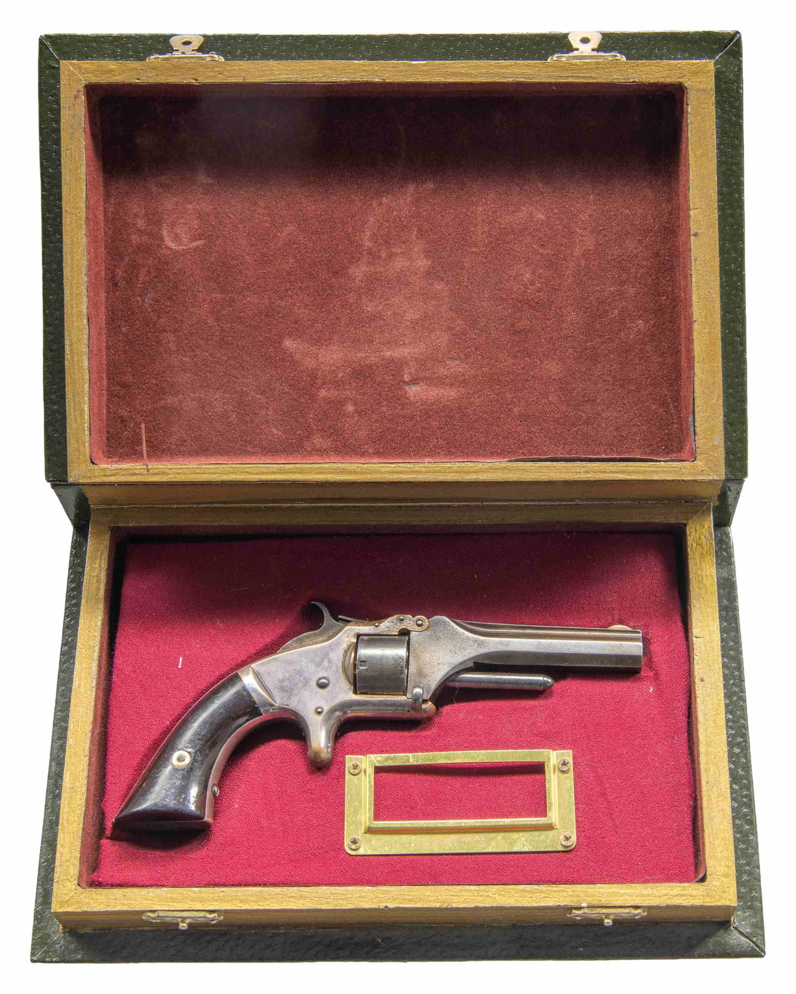 SMITH & WESSON NO.1 2ND ISSUE SA REVOLVER. (1 of 2)