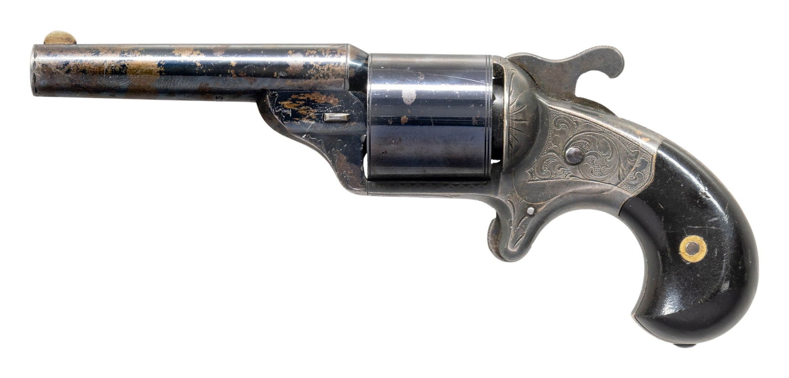 ATTRACTIVE MOORE PATENT FIRE ARMS CO. TEAT-FIRE (1 of 2)