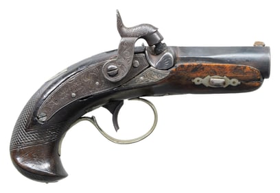 MEMPHIS AGENT MARKED PHILADELPHIA DERRINGER.