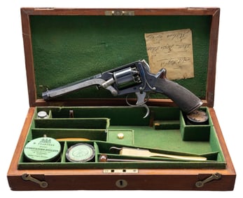 FINE CASED CIVIL WAR ERA 3RD MODEL LARGE BORE