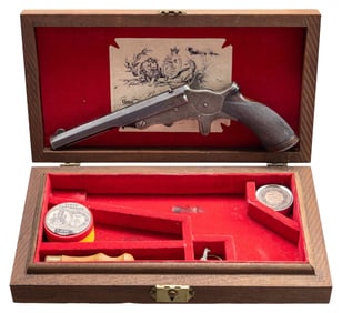 W.H. MONKS TRANTER PATENT SINGLE SHOT BREAK ACTION