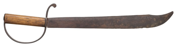 CONFEDERATE D-GUARD BOWIE KNIFE.