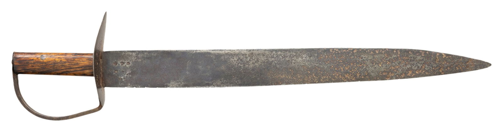 CONFEDERATE D-GUARD BOWIE KNIFE. (1 of 3)