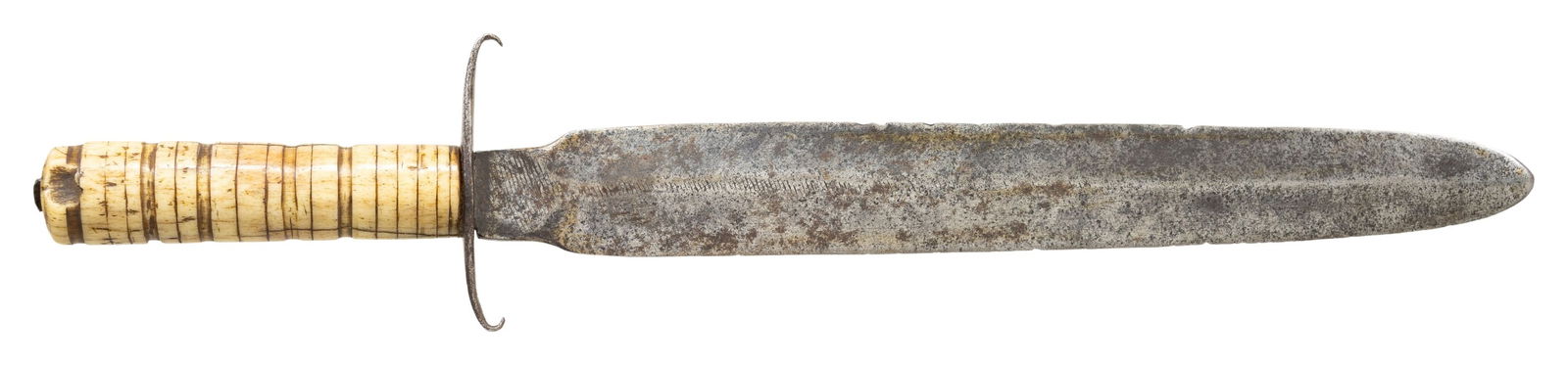 LARGE PUBLISHED SIGNED AMERICAN FRONTIER KNIFE (1 of 3)