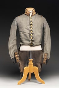 EARLY TO MID 1800s MASSACHUSETTS MILITIA COATEE.