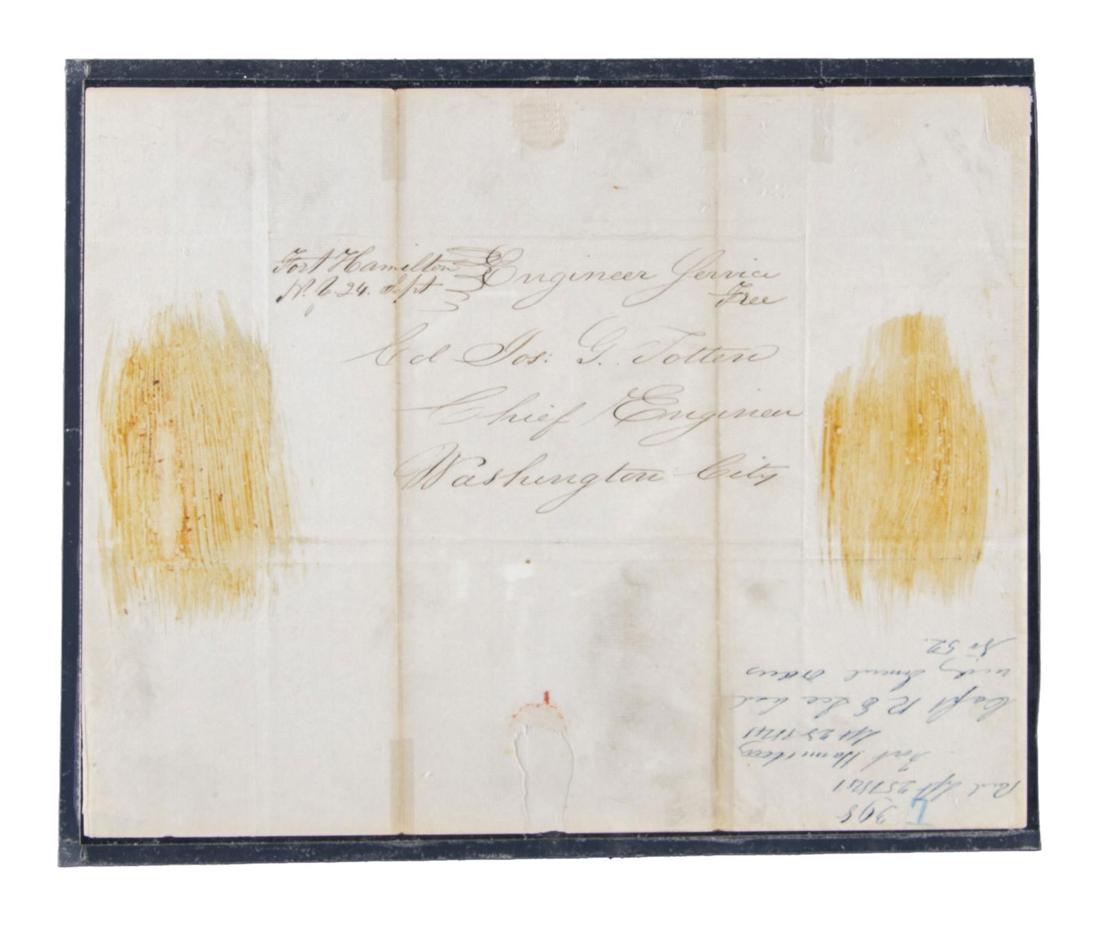 ROBERT E LEE AUTOGRAPH LETTER SIGNED. - 2