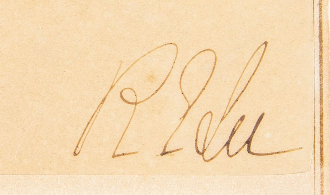 ROBERT E LEE SIGNED MATTHEW BRADY 1865 CDV. - 3