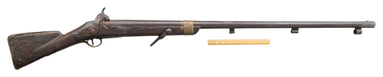 HUMONGOUS BRITISH STYLE PERCUSSION RAMPART GUN (1 of 5)