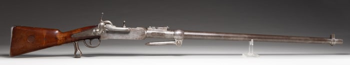 PERCUSSION BREECH LOADING LONG RANGE RAMPART RIFLE