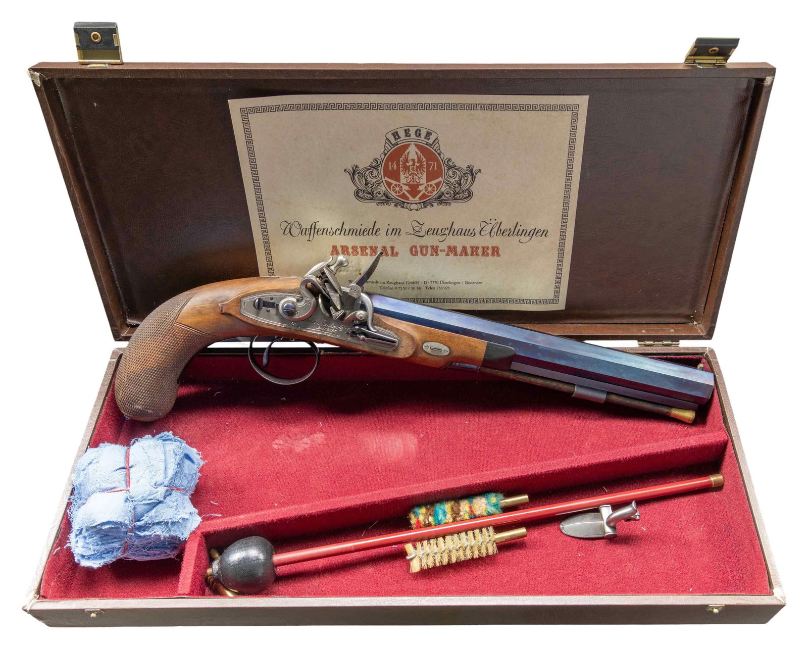 GERMAN REPRODUCTION JOHN MANTON & SONS FLINTLOCK (1 of 2)