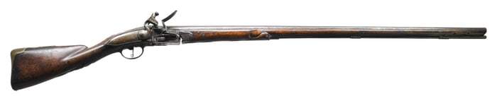 VERY EARLY BREECH LOADING FLINTLOCK FOWLER WITH