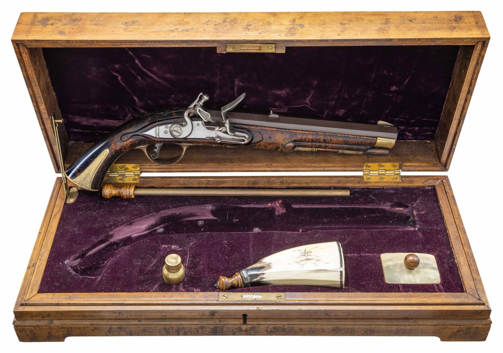 H. HANSON COLONIAL STYLE CONTEMPORARY FLINTLOCK (1 of 3)