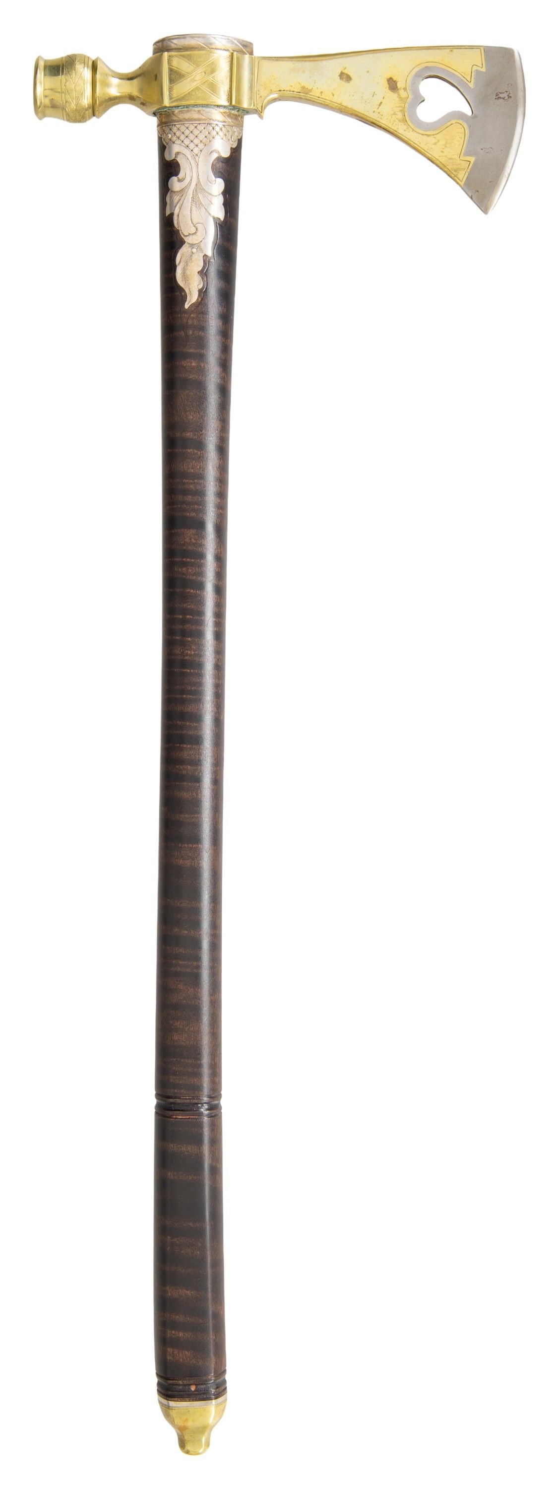 ATTRACTIVE CONTEMPORARY PIPE TOMAHAWK. (1 of 3)