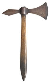 18th CENTURY SPIKED TOMAHAWK.