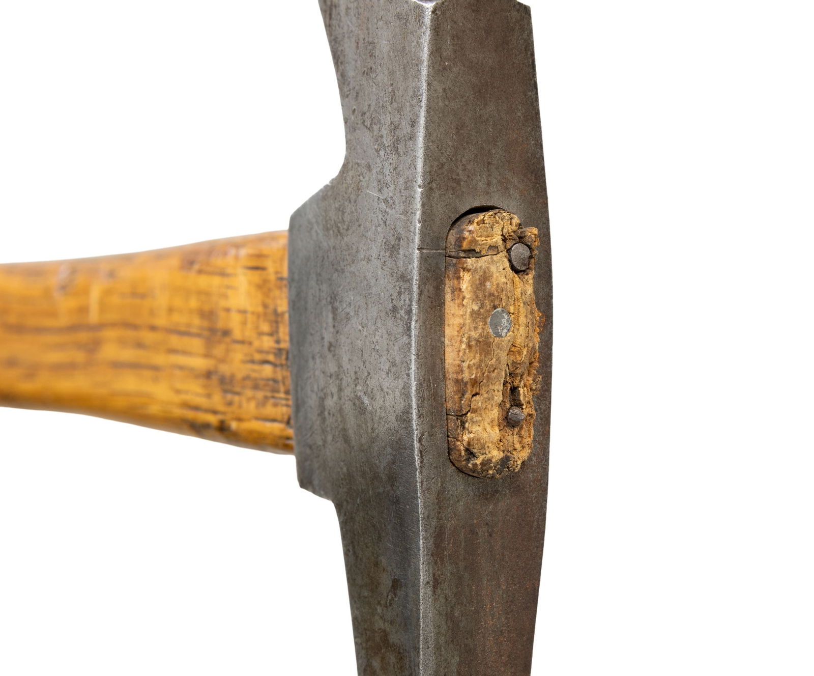 FINE PUBLISHED FRONTIER BELT AXE. - 3