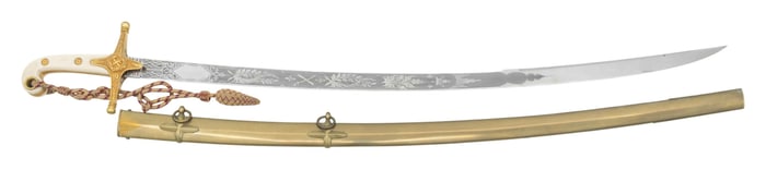 VERY FINE BRITISH M1831 GENERAL OFFICER'S SWORD.