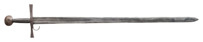 EUROPEAN MEDIEVAL STYLE BROADSWORD.