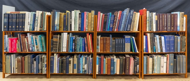 MASSIVE LOT OF NAVAL AND MARITIME BOOKS.