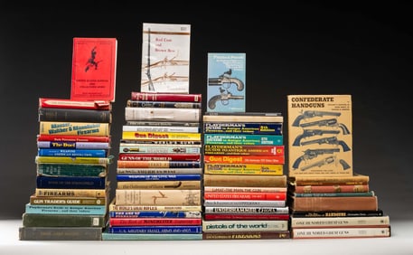 55+ FIREARMS RELATED BOOKS.