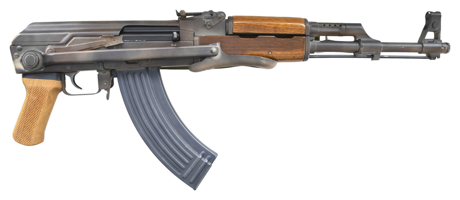 NORINCO TYPE 56S-1 7.62x39MM UNDERFOLDER.: Cal.7.62x39mm. S# 407323. Bbl. 16.25". A classic Type 56S-1 carbine from Norinco w/ the desirable under folding shoulder stock. Hooded post front sight. Tangent style rear sight marked from CQB to 800