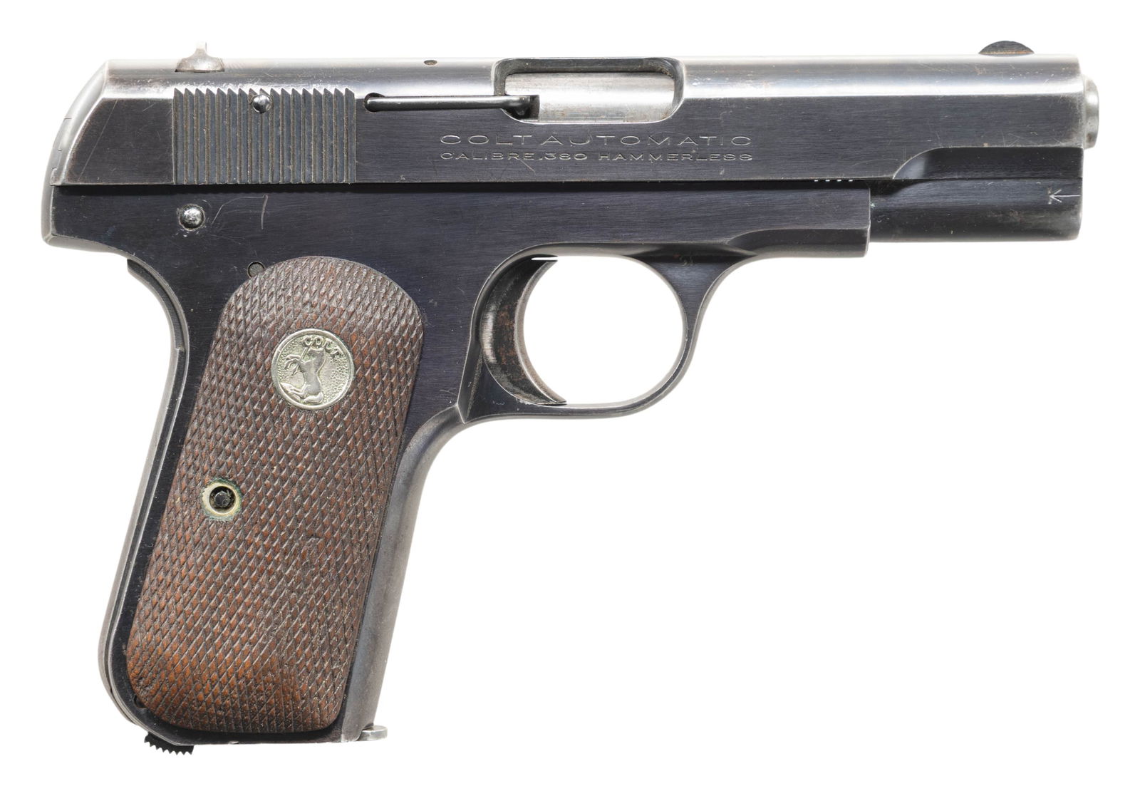 COLT MODEL 1908 HAMMERLESS SEMI-AUTOMATIC PISTOL. - 2