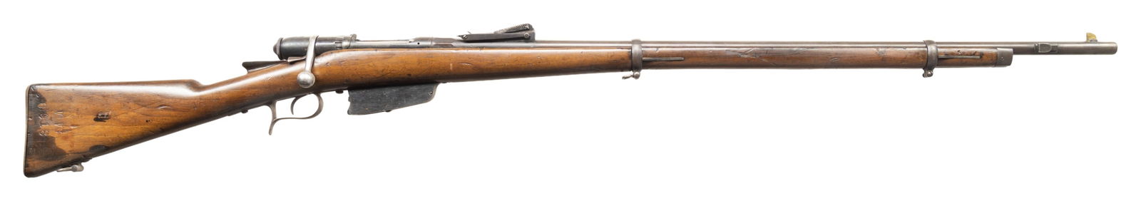 ITALIAN VETTERLI 1870/81/15 BOLT ACTION RIFLE. (1 of 3)