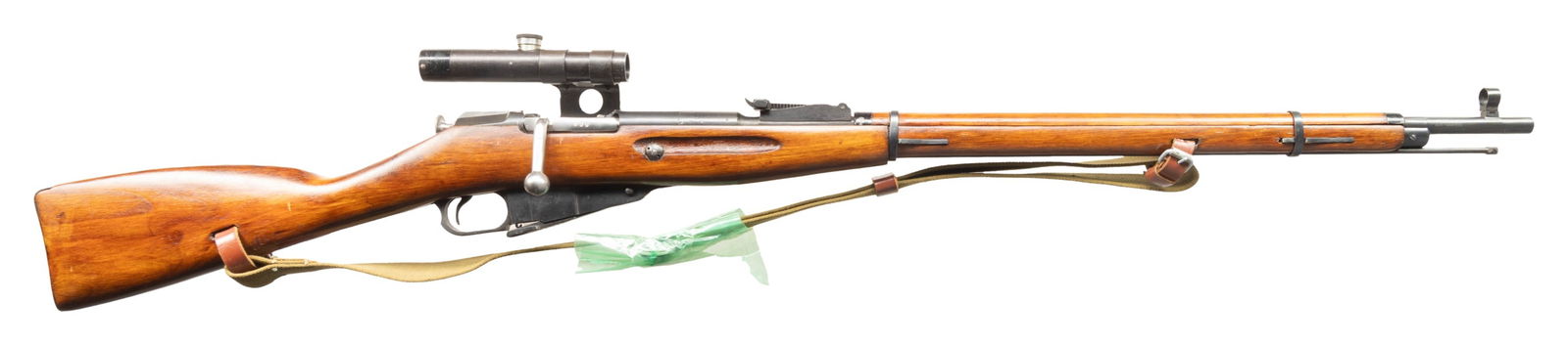 SOVIET 91/30 MOSIN NAGANT PU BOLT ACTION SNIPER: RIFLE.Cal. 7.62x54R. S# PI699. Bbl. 29" with Century import marking. Standard 91/30 sights. Rifle is equipped with an original Factory 357 PU scope on what appears to be an original mount that is elec