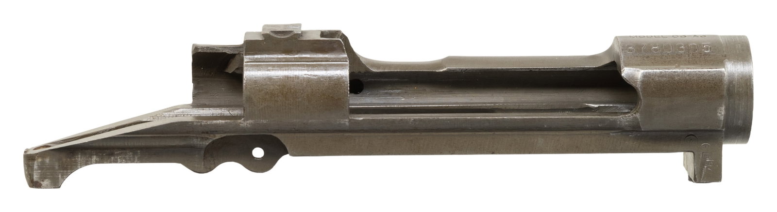 U.S. REMINGTON MODEL 1903-A3 RECEIVER.: S# 3780305. Receiver has been removed from rifle and contains no additional parts. Receiver ring marked on top "U.S. / REMINGTON / MODEL 03-A3". Assembly marks are visible at bottom of receiver.