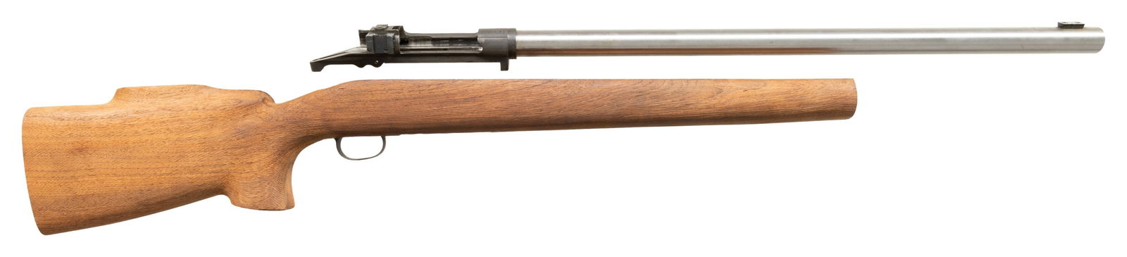 U.S. SMITH CORONA MODEL 1903-A3 RECEIVER WITH: TARGET BARREL AND STOCK. Cal. 30-06. S# 4742541. Bbl. 25" approximately. The untapered barrel, 1.125" in diameter is marked on the top left side "30-06" and marked on the bottom "E.R.SHAW RH2/84".
