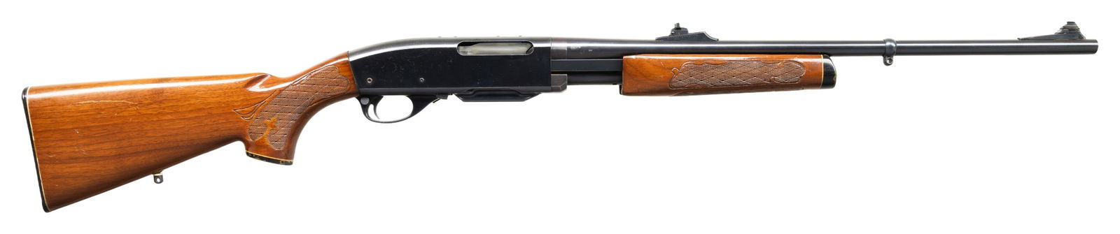 NY DCS MARKED REMINGTON 760 PUMP ACTION RIFLE. (1 of 4)