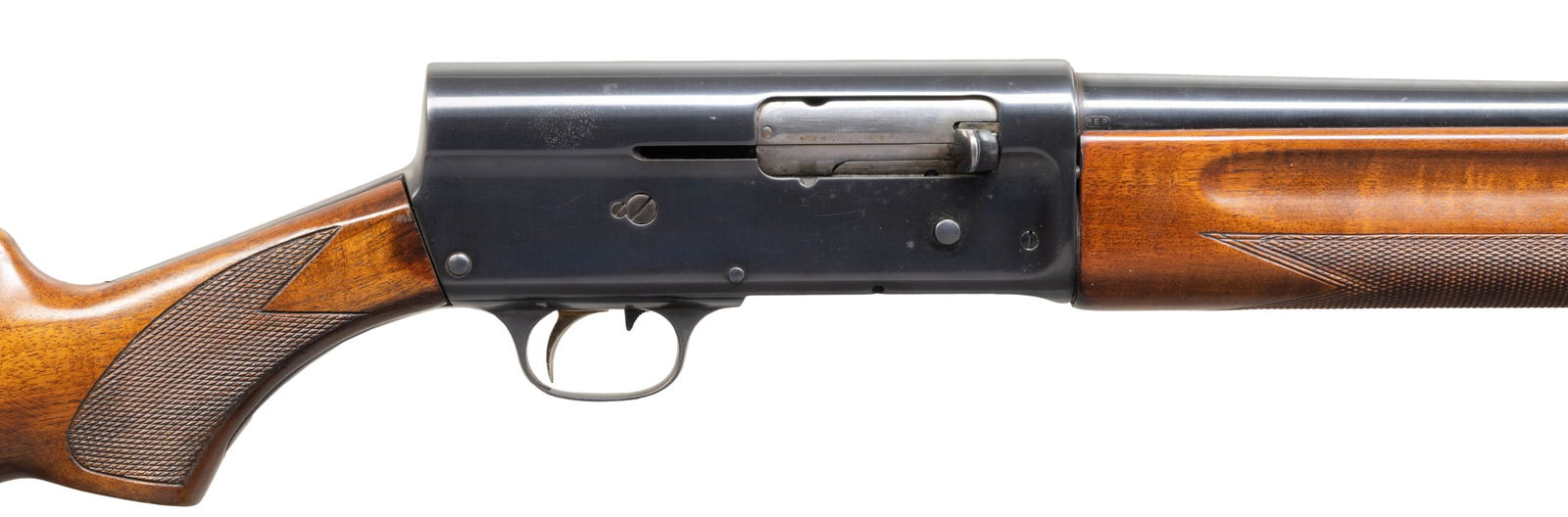 REMINGTON MODEL 11 SEMI AUTO SHOTGUN. (1 of 4)